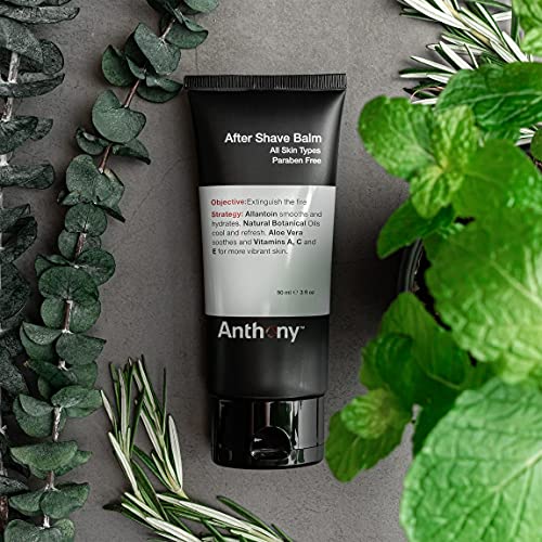 Anthony After Shave Balm for Men – Cooling Lotion with Vitamins A, C, & E Plu...