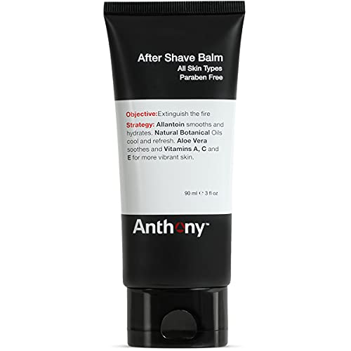 Anthony After Shave Balm for Men – Cooling Lotion with Vitamins A, C, & E Plu...