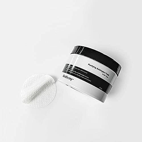 Anthony Witch Hazel Pads Pore Cleaner: 60 Count 2-Pack, Purifying Astringent ...