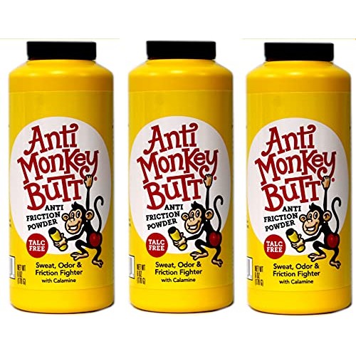 Original Anti Monkey Butt - Men's Body Powder with Talc and Calamine - Fights...
