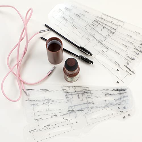 ANTIKE Makeup Eyebrow Stamp Stencil Kit Waterproof Brow Stamp and Eyebrow Ste...