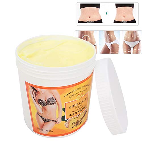Cellulite Cream, 1000g Body Care Ginger Massage Cream Hot Cream for Tightenin...