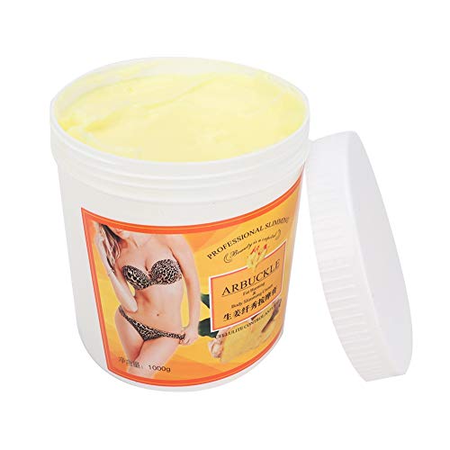 Cellulite Cream, 1000g Body Care Ginger Massage Cream Hot Cream for Tightenin...
