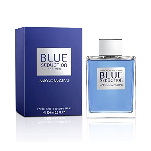 Antonio Banderas Perfumes - Blue Seduction - Eau de Toilette Spray for Men - ...