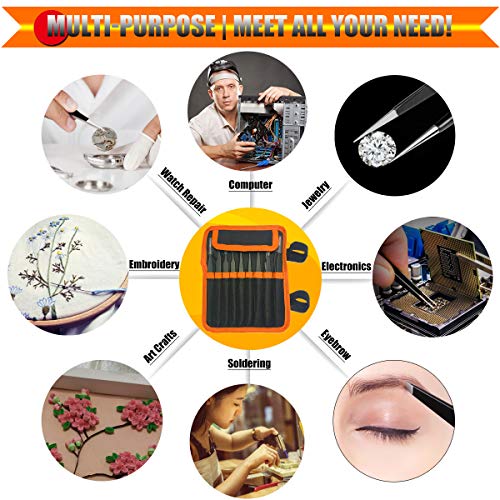 Tweezers, Precision Tweezer Set, Craft Tweezers, Soldering Tweezers, Jewelry ...