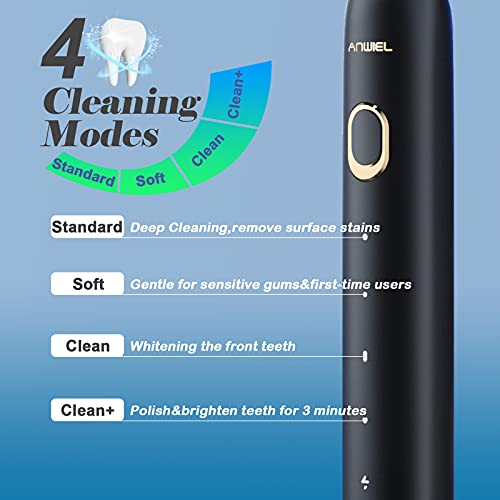 Water Flosser and Ultrasonic Electric Toothbrush Combo, Cordless Dental Oral ...