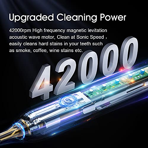 Water Flosser and Ultrasonic Electric Toothbrush Combo, Cordless Dental Oral ...