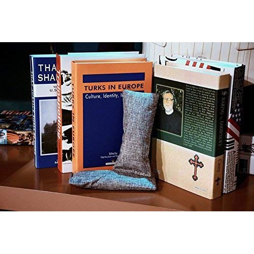 12 Packs Natural Air Purifying Bags ,150g Each Pair Mini Bamboo Charcoal Bags...