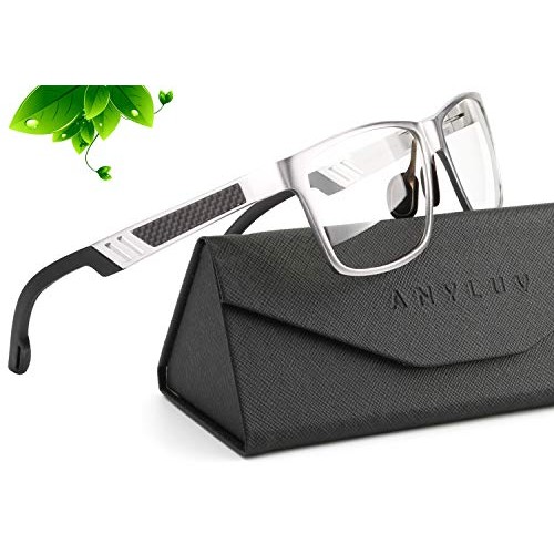 Blue Light Blocking Glasses for men women Classic Rectangle Blue Light Glasse...