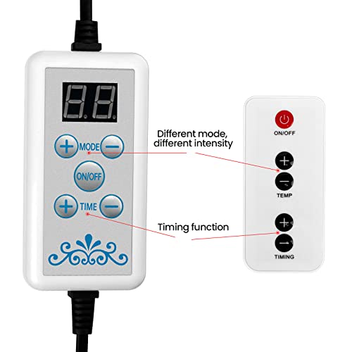 Infrared Lamp, Anyork Red Light Therapy 275W Infrared Light Heat Lamp for Bod...