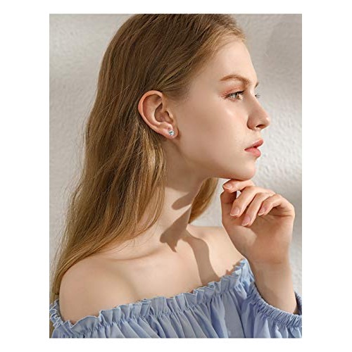 Anzero 2 Pack Self Ear Piercing Gun Disposable Self Ear Piercing Kit Safety E...