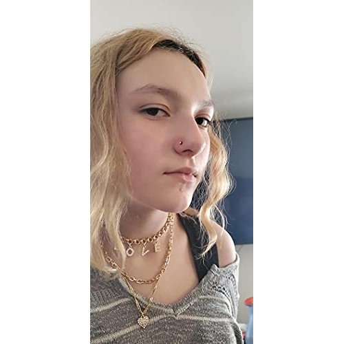 Anzero Self Nose Piercing Gun, 2 Pack Disposable Self Nose Piercing Gun Kit S...