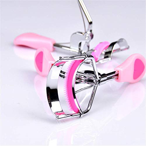 Stainless Steel Eyelash Curler with Built-in Comb Pinch Pain-Free Suitable fo...