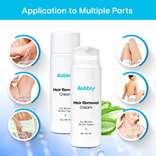 AOBBIY Hair Removal Cream for Women, Women's Depilatory Cream, Powerful, Effe...