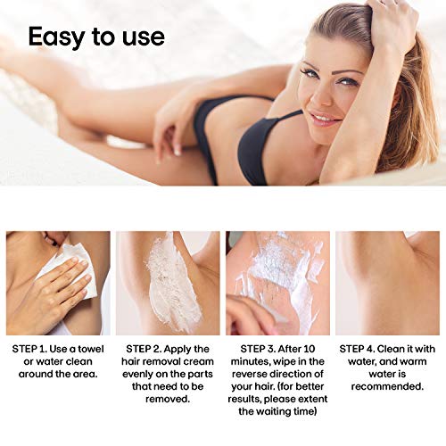 AOBBIY Hair Removal Cream for Women, Women's Depilatory Cream, Powerful, Effe...