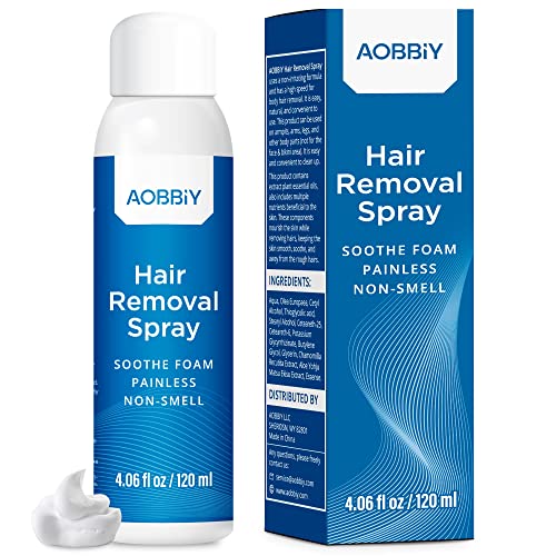AOBBIY Hair Removal Spray, Hair Removal For Women, Hair Removal For Men,