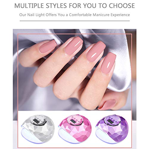Nail Dryer Led Nail Lamp Nail Dryers for Gel and Regular Polish Professional ...