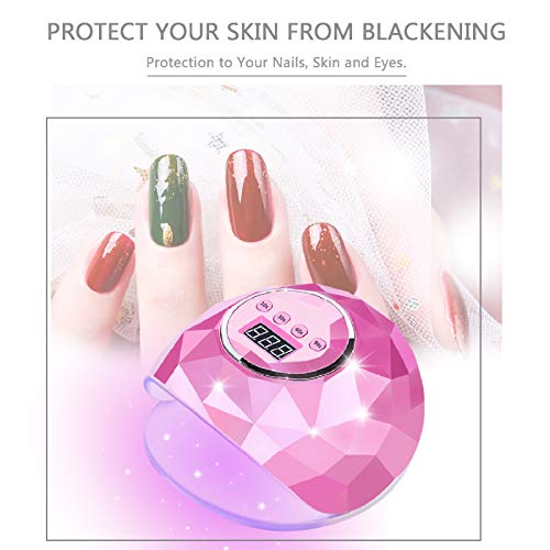 Nail Dryer Led Nail Lamp Nail Dryers for Gel and Regular Polish Professional ...
