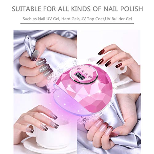 Nail Dryer Led Nail Lamp Nail Dryers for Gel and Regular Polish Professional ...