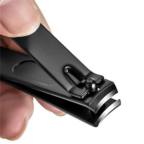 Nail Clippers Set, Sharp Stainless Steel Fingernail Clipper & Toenail Clipper...