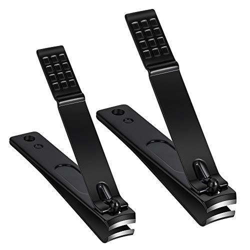 Nail Clippers Set, Sharp Stainless Steel Fingernail Clipper & Toenail Clipper...