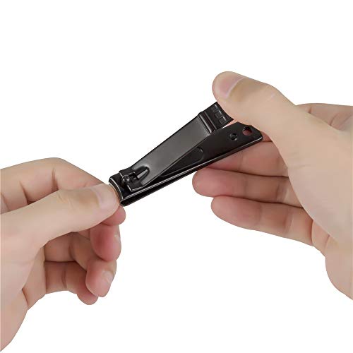 Nail Clippers Set, Sharp Stainless Steel Fingernail Clipper & Toenail Clipper...