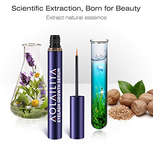 Premium Eyelash Growth Serum & Eyebrow Enhancer, AOLAILIYA Lash boost Serum t...