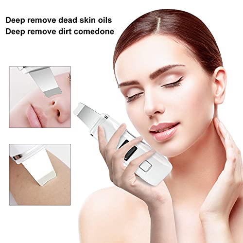 Skin Scrubber Face Spatula, Facial Skin Exfoliator Scraper and Blackhead Remo...