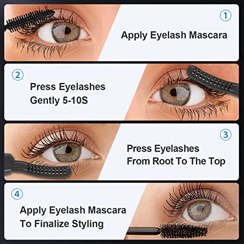 Heated Eyelash Curler, Electric Eyelash Curlers Comb for Eye Makeup，Make Eye...