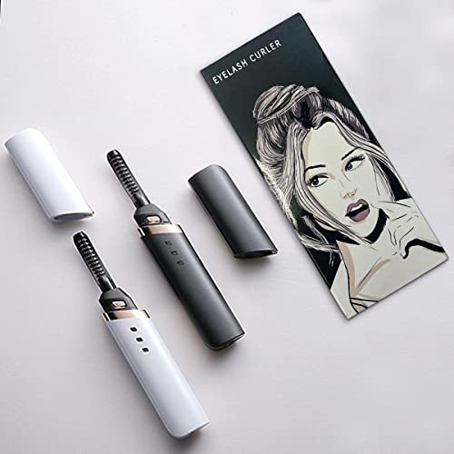 Heated Eyelash Curler, Electric Eyelash Curlers Comb for Eye Makeup，Make Eye...
