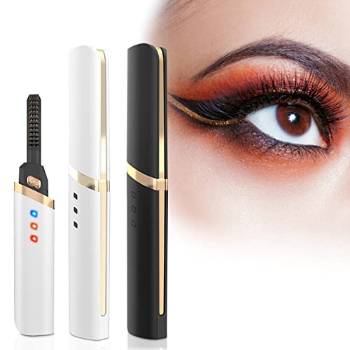 Heated Eyelash Curler, Electric Eyelash Curlers Comb for Eye Makeup，Make Eye...