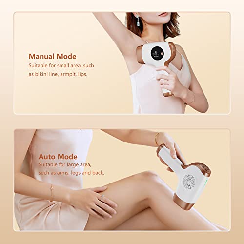 Hair Removal for Women and Men, Upgraded 999,900+ Flashes Permanent Painless ...