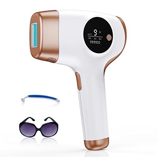 Hair Removal for Women and Men, Upgraded 999,900+ Flashes Permanent Painless ...