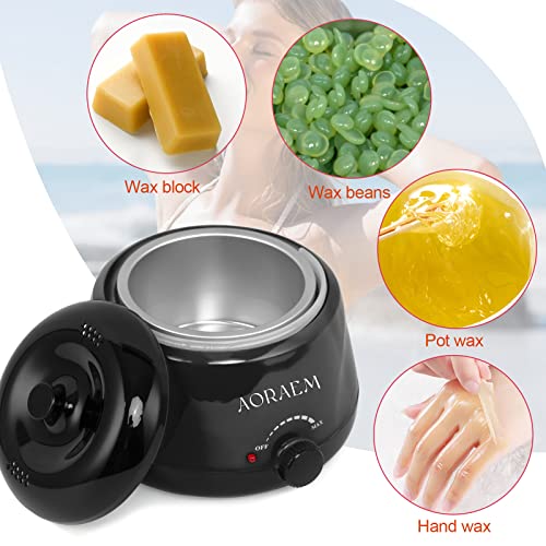AORAEM Wax Warmer Wax Melting Pot for Hair Removal,Adjustable Temperature Wax...