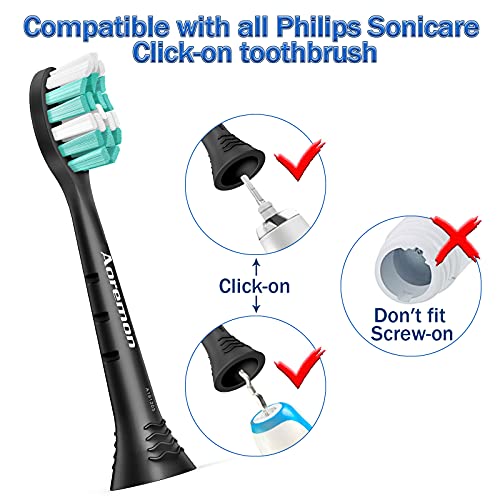Aoremon Replacement Toothbrush Heads for Philips Sonicare：8 Pack Replacement...
