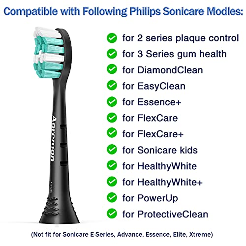 Aoremon Replacement Toothbrush Heads for Philips Sonicare：8 Pack Replacement...