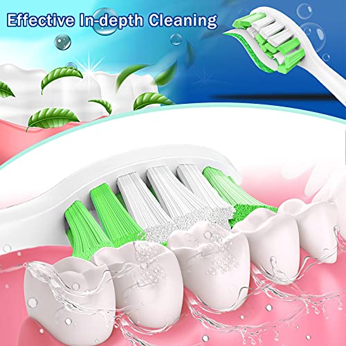 Aoremon Replacement Toothbrush Heads for Philips Sonicare DiamondClean, White...