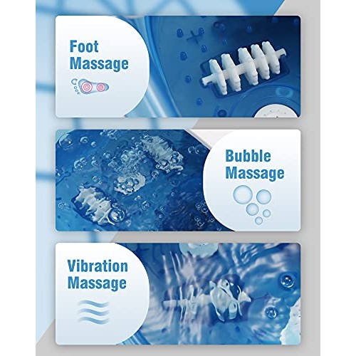 Foot Spa Bath Massager with Heat, Upraded Touchscreen Panel Easy to Adjustabl...