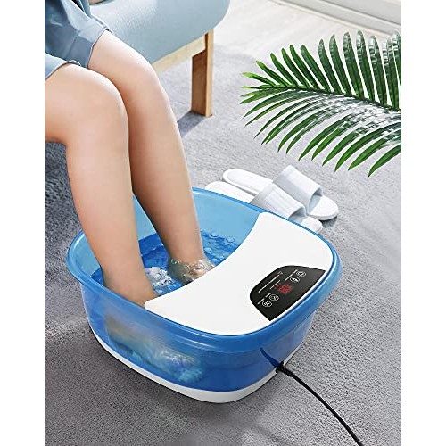 Foot Spa Bath Massager with Heat, Upraded Touchscreen Panel Easy to Adjustabl...