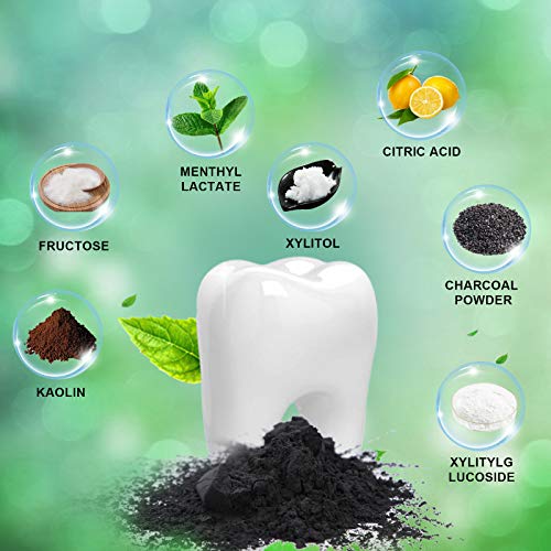 Aotto Activated Charcoal Teeth Whitening, Teeth Whitener Powder for Natural C...