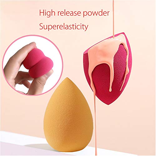 APCHYWELL Makeup Sponge Set with Holder, Latex Free Beauty Blender large size...