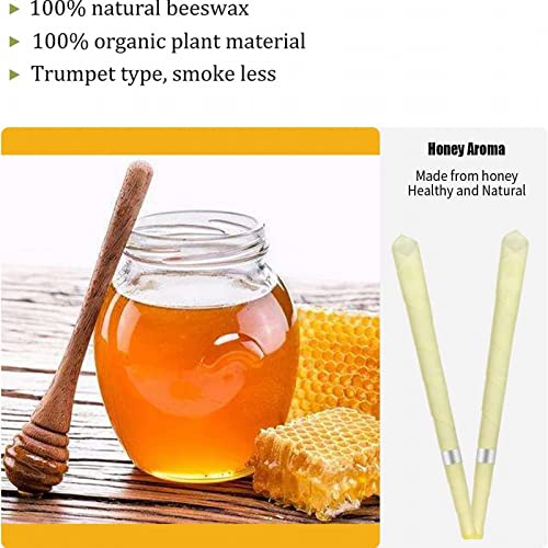 Ear Earwax Removal Ear Cleaner Beeswax Candles Removal Candling Cleaning(Yell...