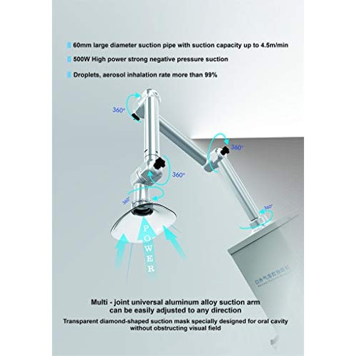 APHRODIE Aerosol Disinfection Suction Disinfectant Plasma UV Suction Extracto...