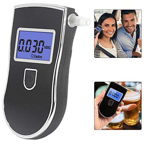 Alcohol Tester Breathalyzer Portable Alcohol Breath Tester with Digital Displ...
