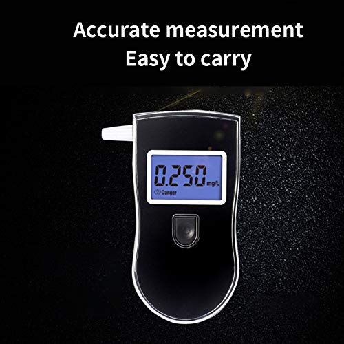 Alcohol Tester Breathalyzer Portable Alcohol Breath Tester with Digital Displ...