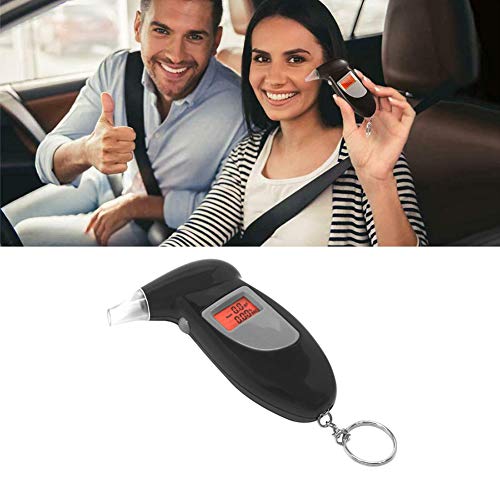 Alcohol Tester Breathalyzer Portable Digital Display Alcohol Breath Tester Ac...