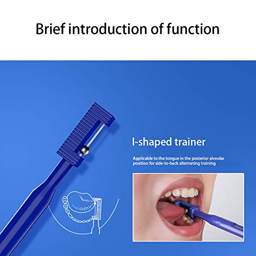 Tongue Tip Exercise,Speech Therapy Toys,Oral Muscle Training Tongue Muscle Ex...