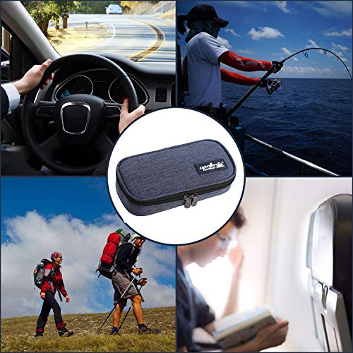 Apollo Walker Insulin Cooler Travel Case Diabetic Medication Cooler with 2 Ic...