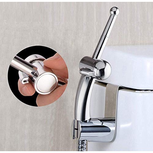 Bathroom Handheld 59inch Shower Hose with Enema Showerhead Cleaning Kit Colon...