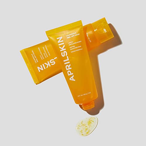 APRILSKIN Calendula Peel Off Mask | Vegan, Cruelty-Free | Exfoliating, soothi...